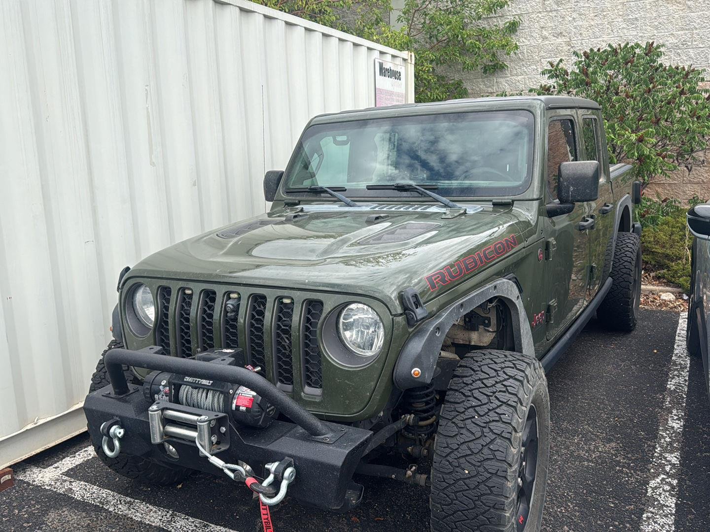 Used 2022 Sarge Green Clearcoat Jeep Rubicon image 2