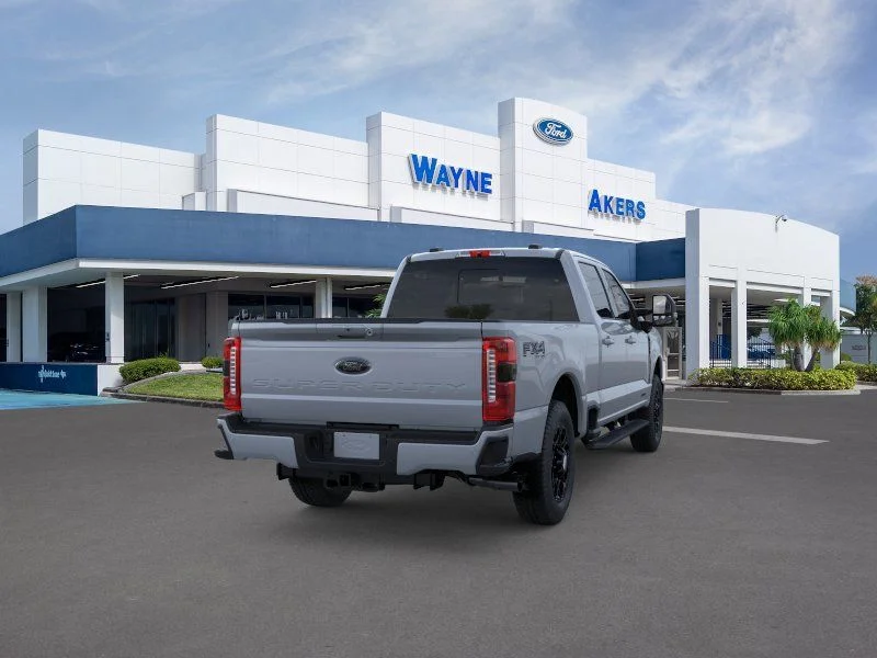 New 2026 Glacier Gray Metallic Tri-Coat Ford Lariat image 8
