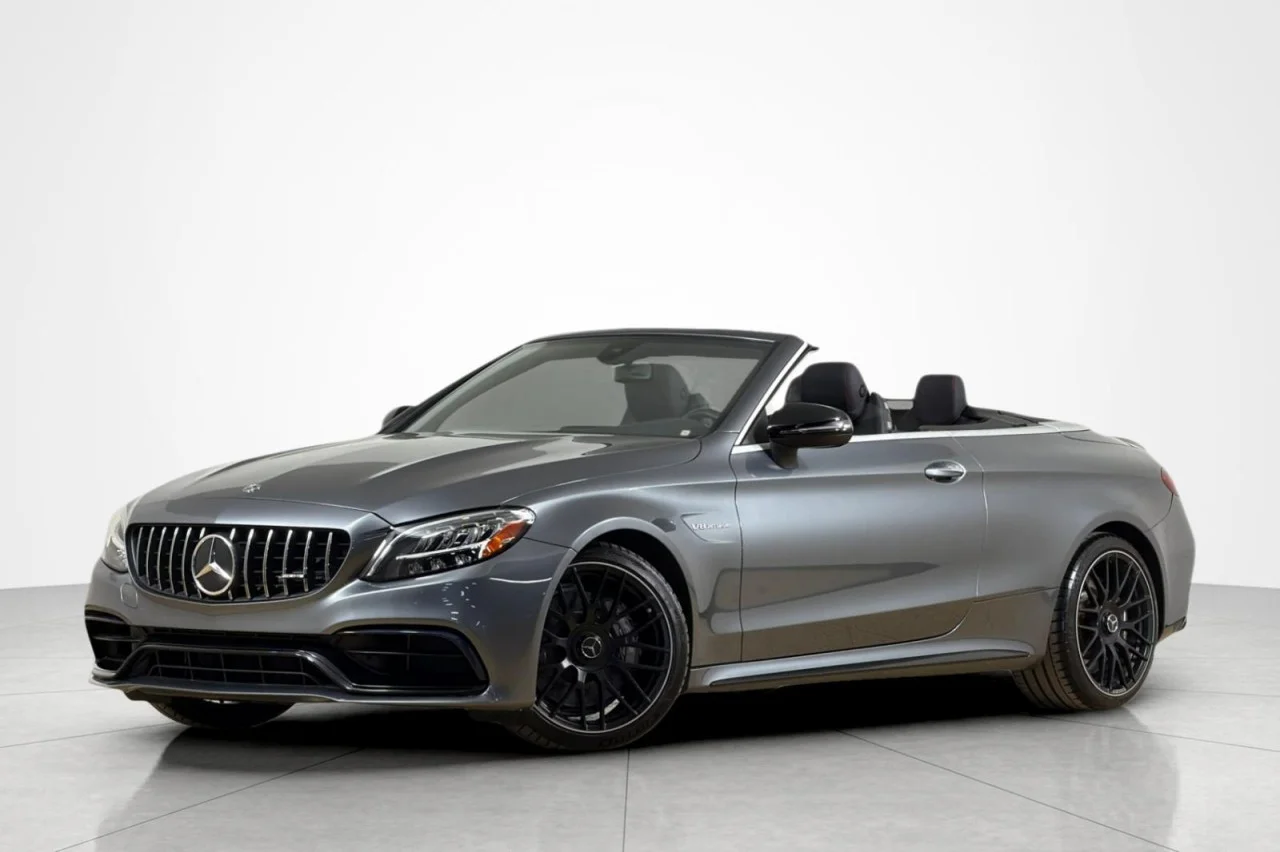 Used 2021 GRAPHITE GREY METALL Mercedes-Benz AMG® C 63 image 1