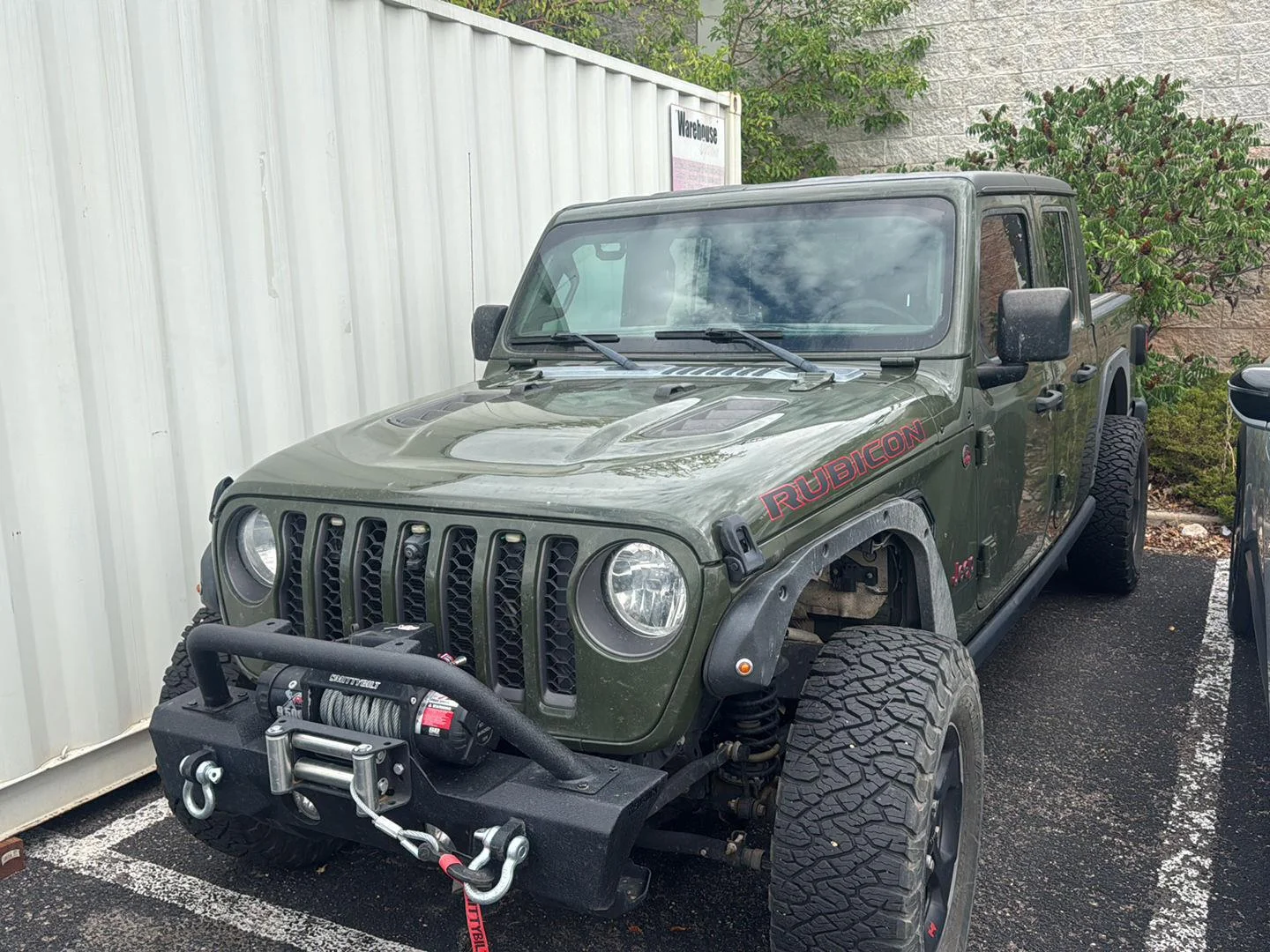 Used 2022 Sarge Green Clearcoat Jeep Rubicon image 2