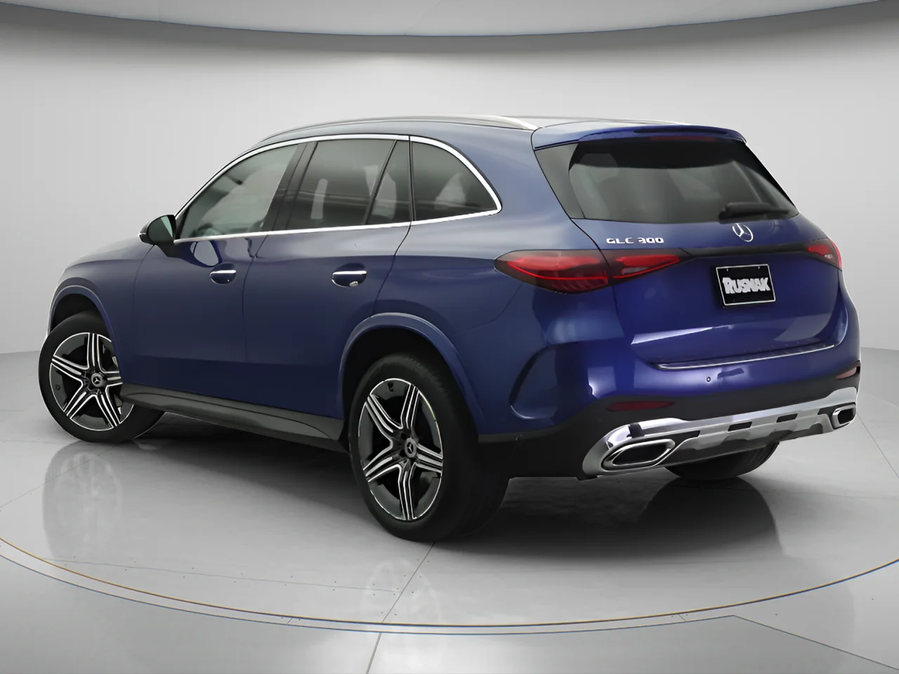 Certified Used 2023 Blue Mercedes-Benz 300 Sport Utility AMG® Line image 2