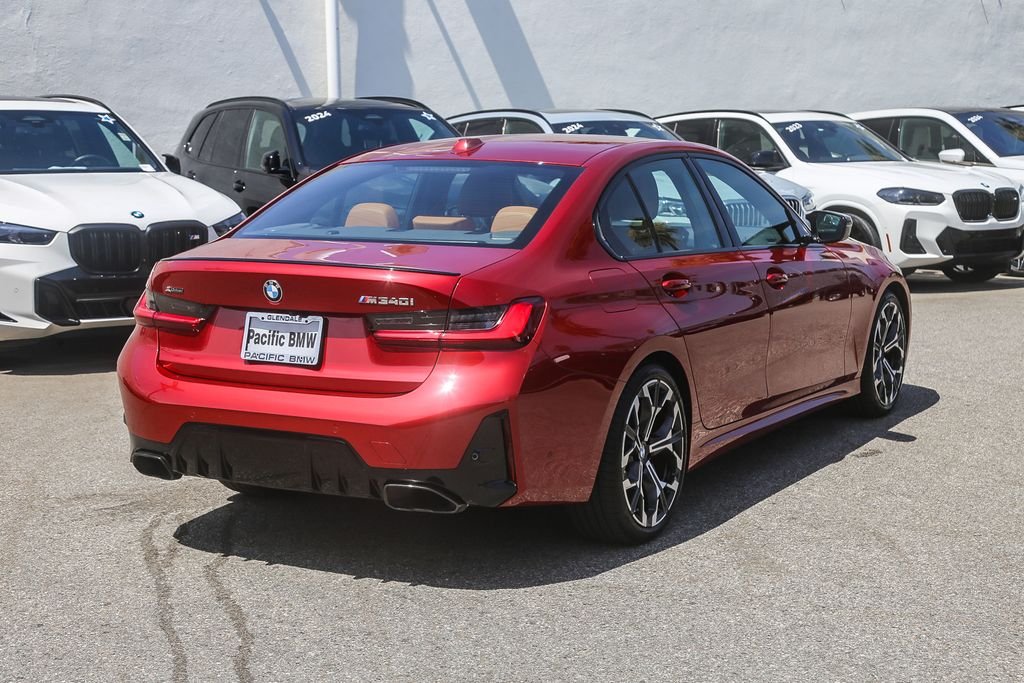 Used 2025 Vegas Red Metallic BMW M340i xDrive image 6