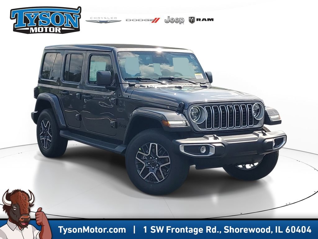 New 2026 Granite Crystal Metallic Clear-Coat Exterior Paint Jeep Sahara image 1