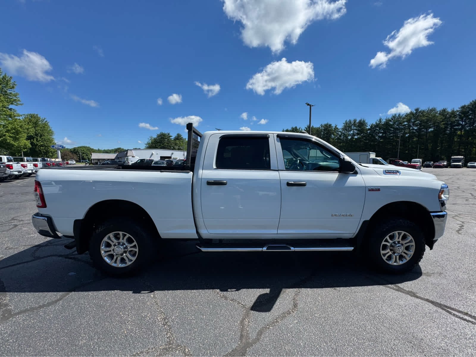 Used 2021 Bright White Clearcoat Ram Tradesman image 7