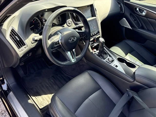 Certified Used 2023 Black Obsidian INFINITI Sensory image 13