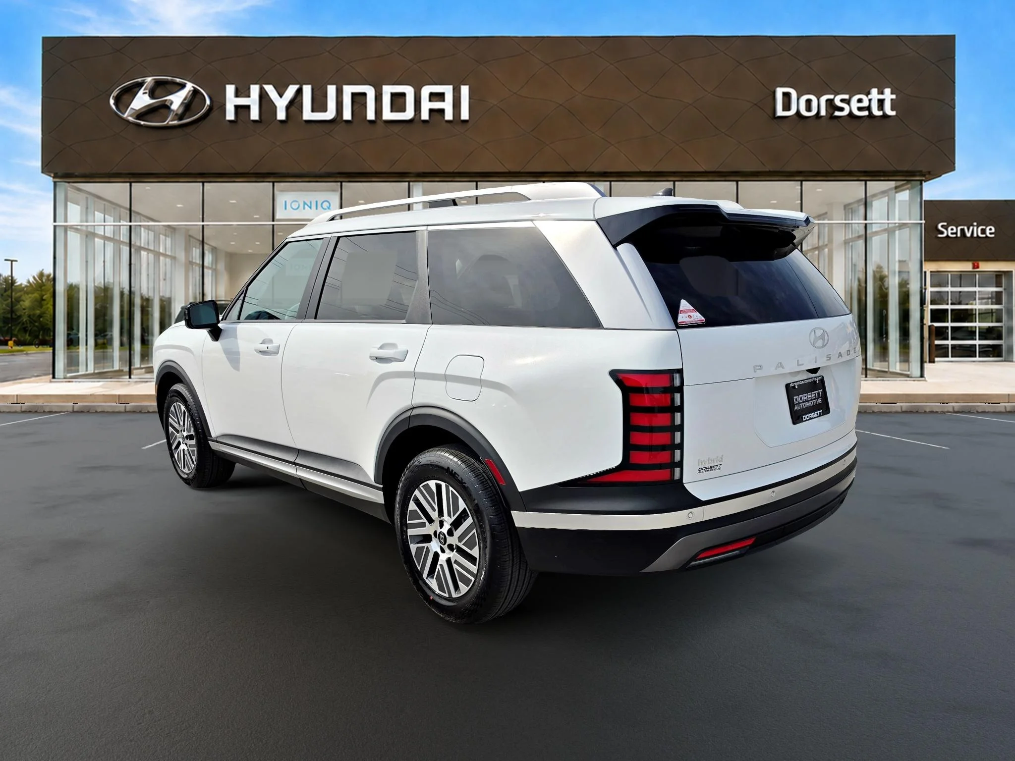 New 2027 Creamy White Pearl Hyundai SEL 7P image 8