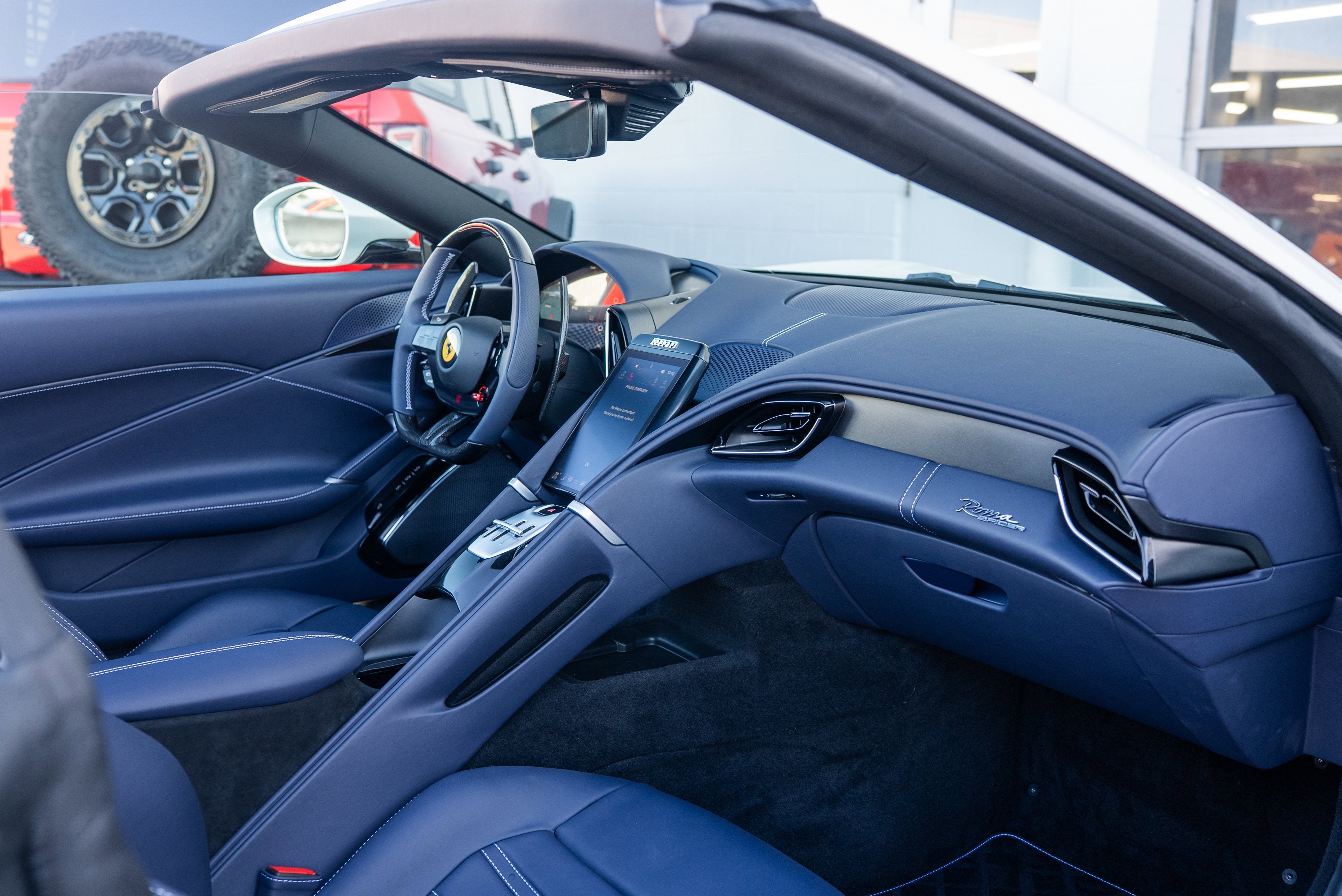 Certified Used 2025 Bianco Italia Ferrari Convertible image 21