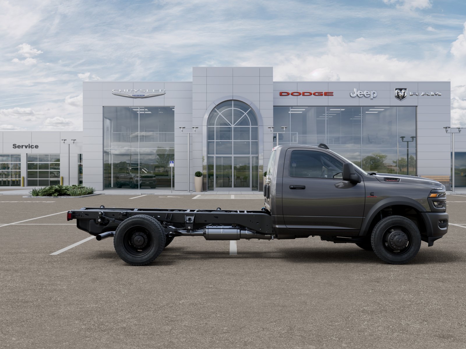 New 2025 Granite Crystal Metallic Clearcoat RAM Tradesman image 49