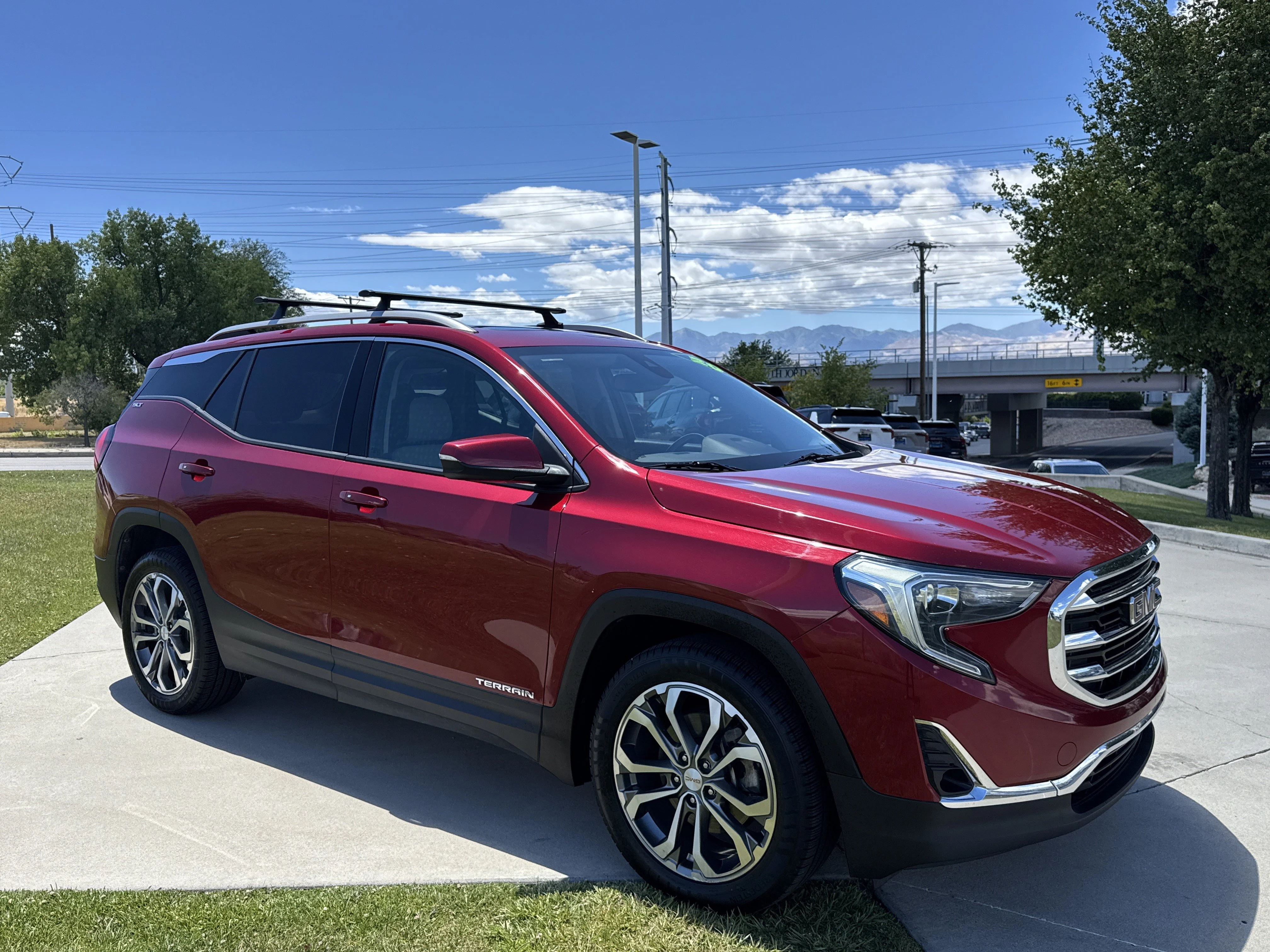 Used 2020 Red Quartz Tintcoat GMC SLT image 8