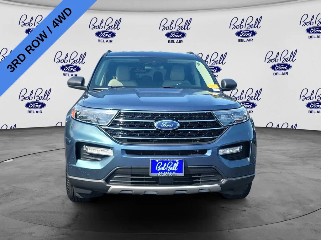 Used 2020 Blue Ford XLT image 2