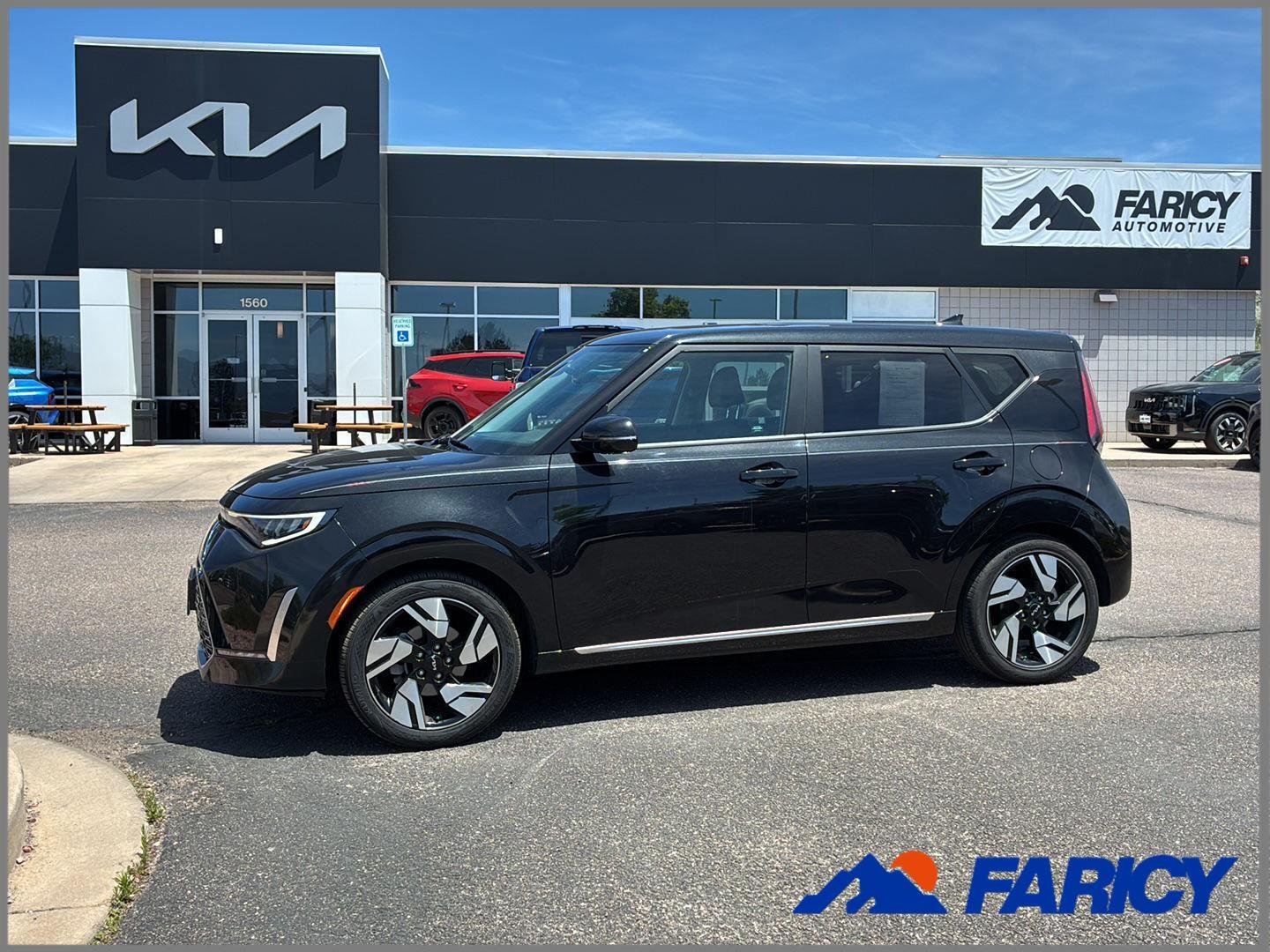 Used 2023 Fusion Black Kia GT-Line image 1