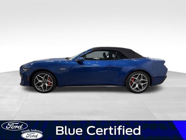 Certified Used 2024 Atlas Blue Metallic Ford GT Premium image 3