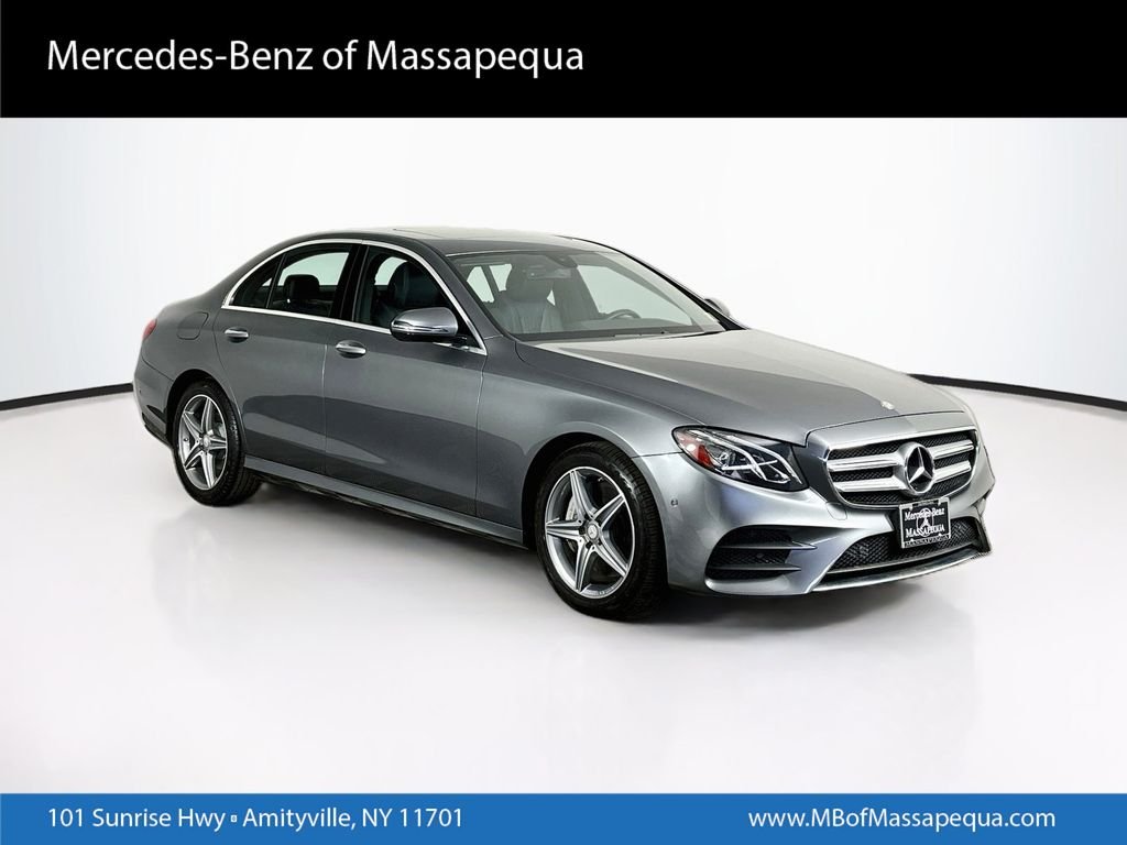 Used 2017 Gray Mercedes-Benz E 300 image 1