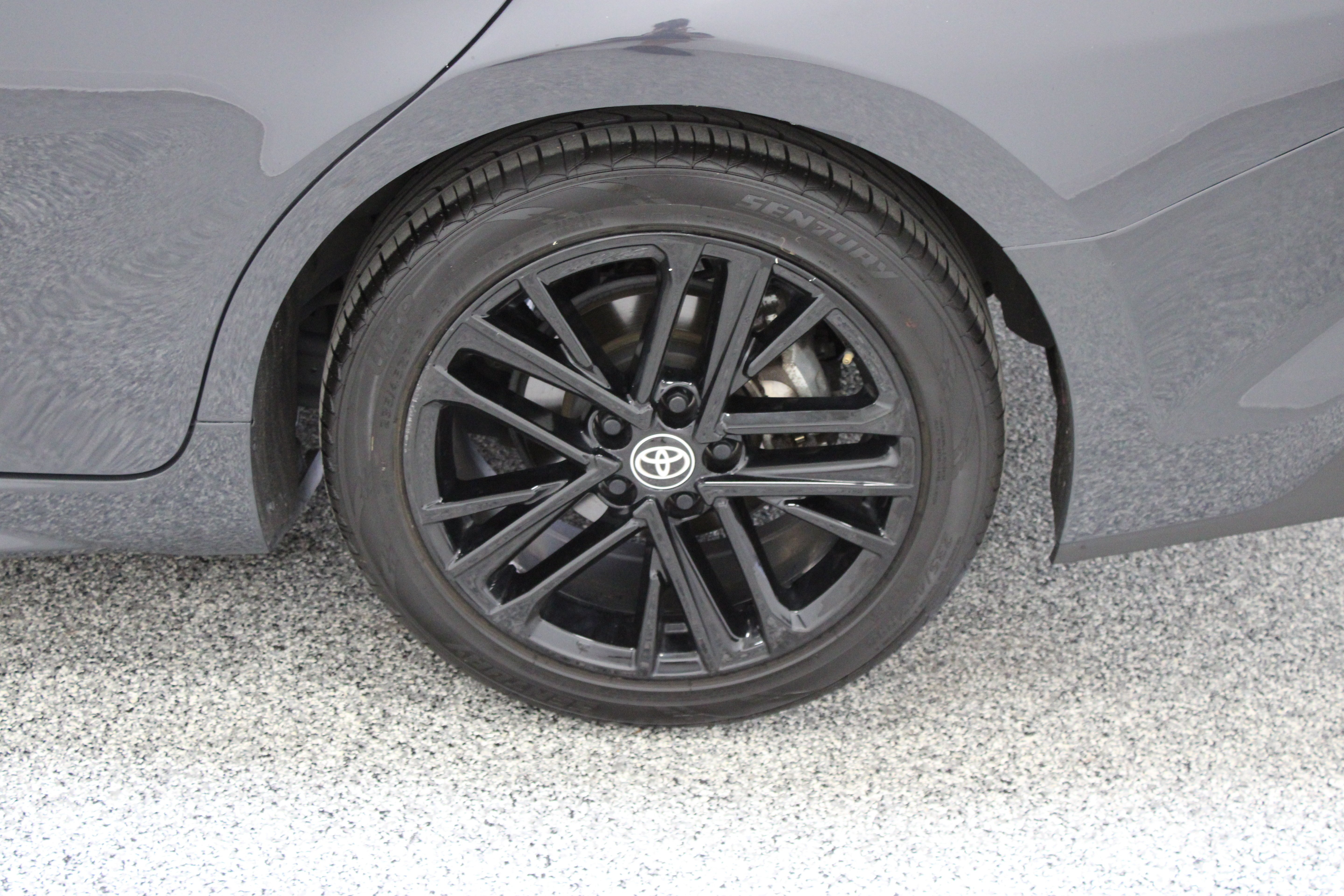Used 2025 Black Toyota SE image 10