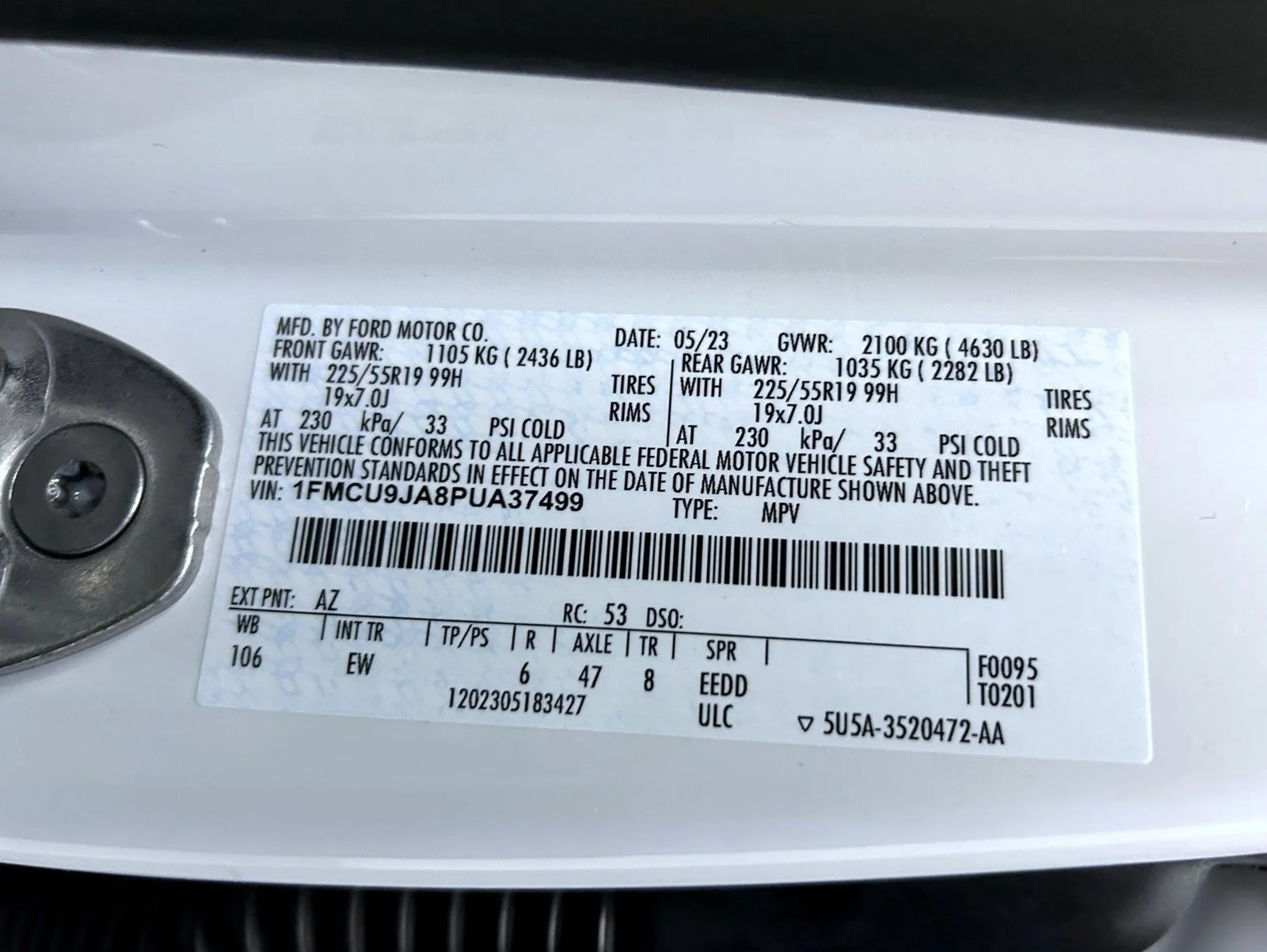 Used 2023 White Ford Platinum image 25