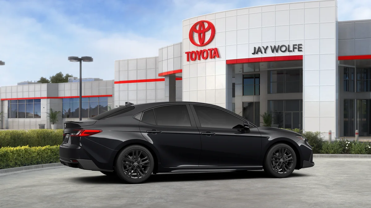 New 2026 Midnight Black Metallic Toyota SE image 11