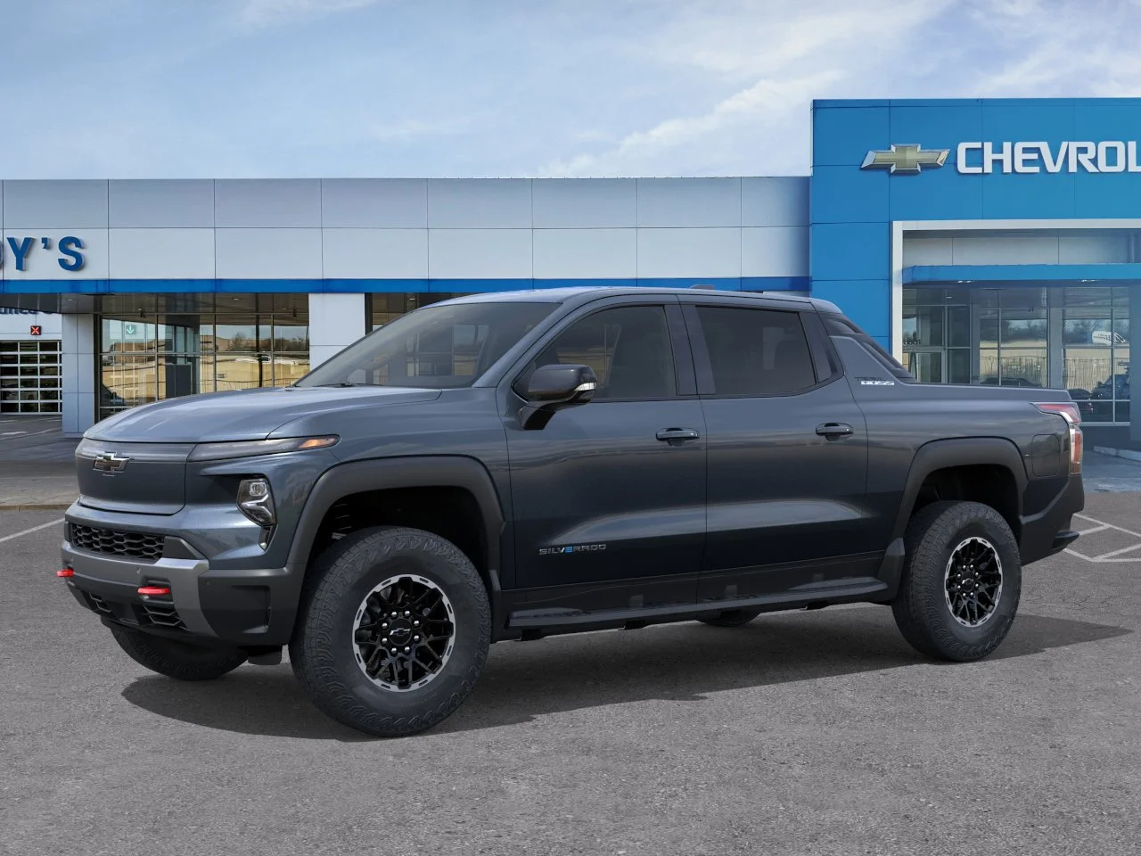New 2026 Blue Smoke Metallic Chevrolet Extended Range Trail Boss image 2