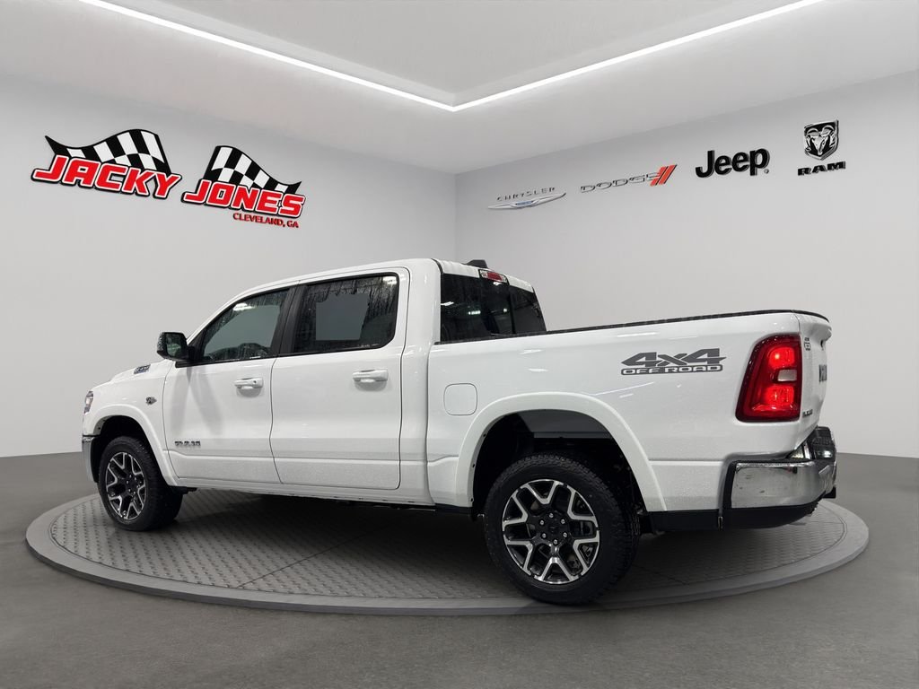 New 2026 Bright White Clear-Coat Exterior Paint RAM Laramie image 6