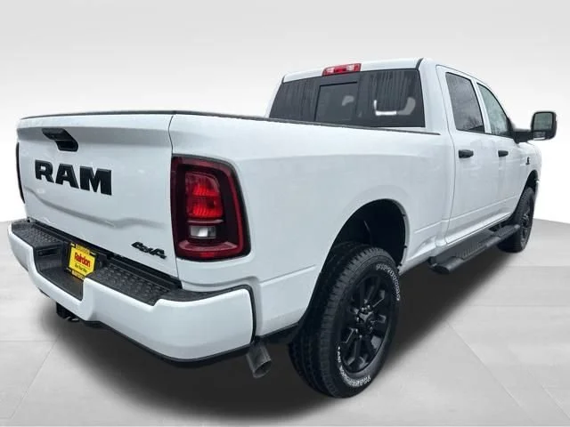 New 2026 Bright White Clear-Coat Exterior Paint RAM Black Express image 7