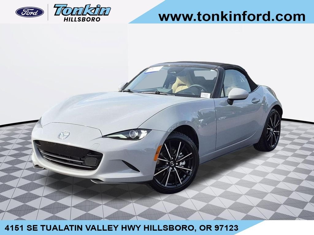 Certified Used 2024 Aero Gray Mazda Grand Touring image 1