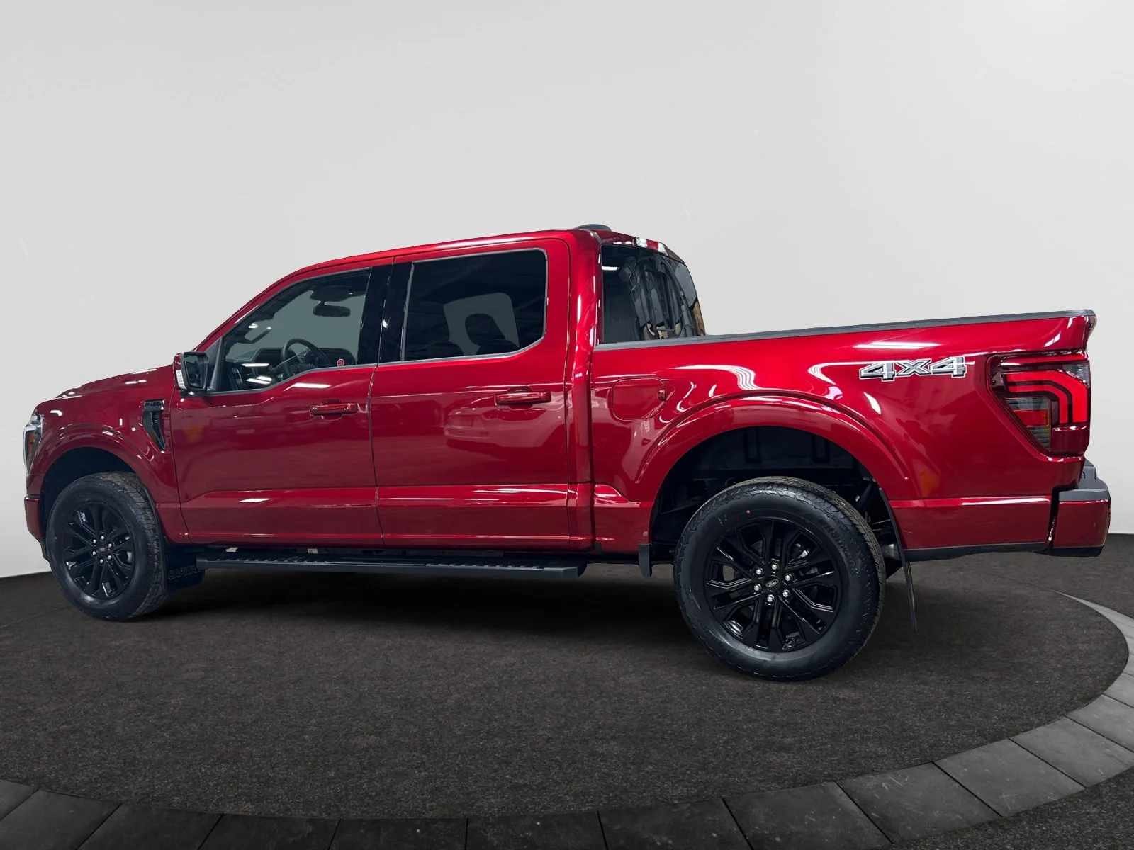 New 2026 Ruby Red Metallic Tinted Clearcoat Ford Lariat image 2