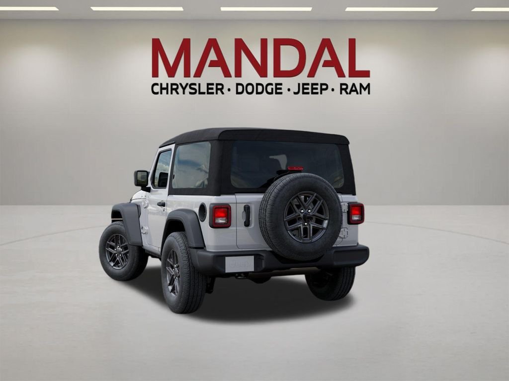 New 2026 Bright White Clear-Coat Exterior Paint Jeep Sport image 3