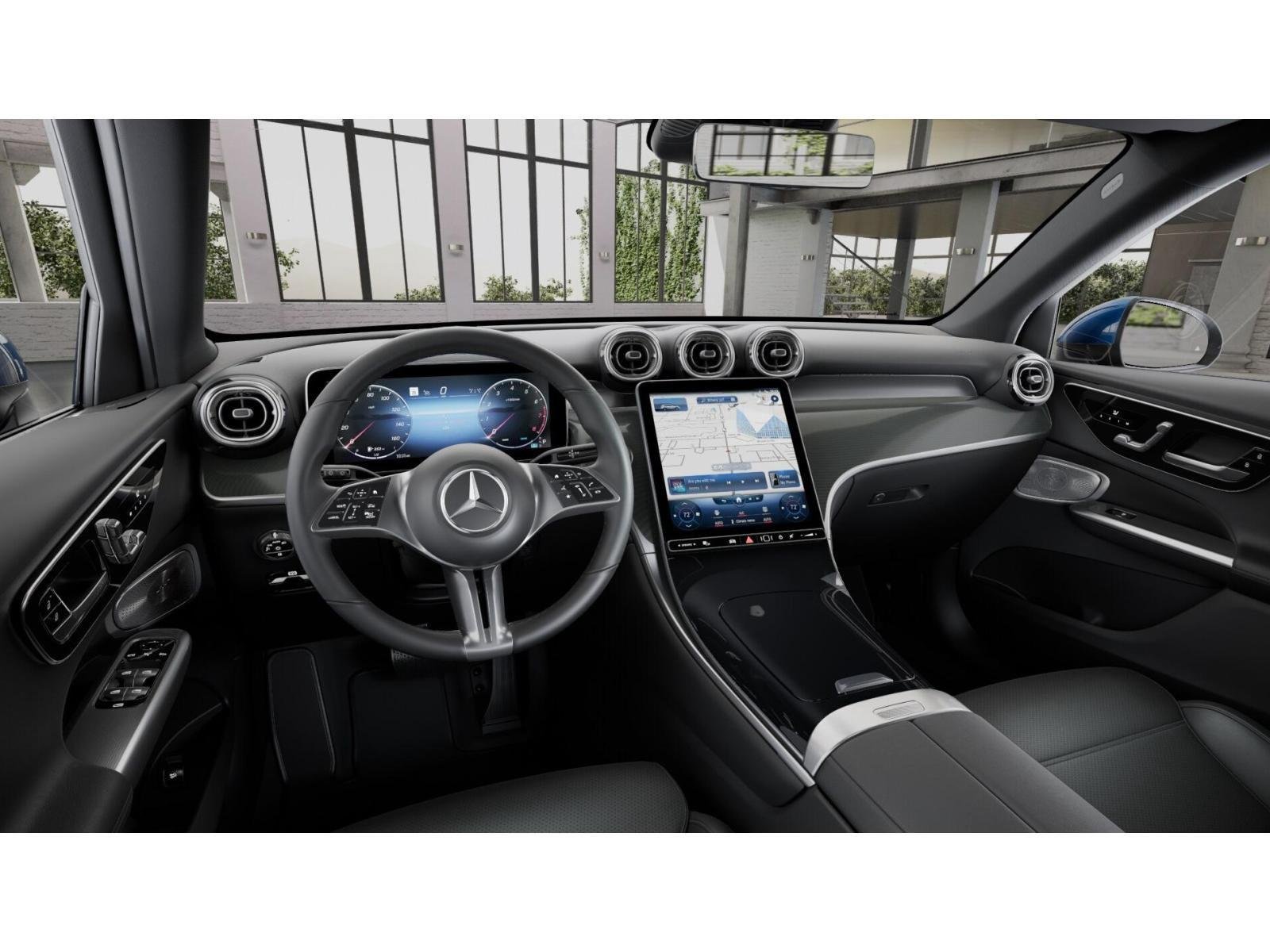 New 2027 Starling Blue Metallic MERCEDES-BENZ GLC300 image 2