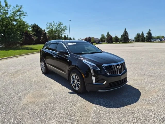 Used 2021 STELLAR BLACK METALLIC Cadillac AWD Premium Luxury image 3