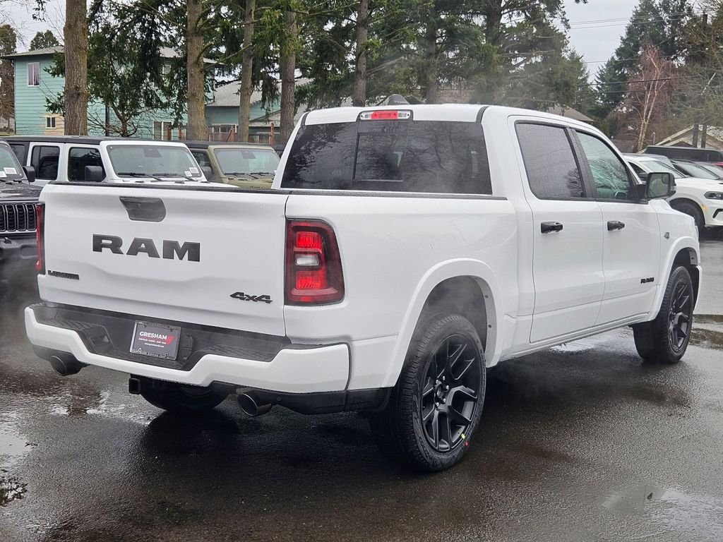 New 2026 Bright White Clear-Coat Exterior Paint RAM Laramie image 7