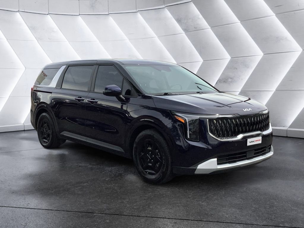 Blue 2026 Kia Carnival LXS FWD Minivan Front-Wheel Drive Automatic