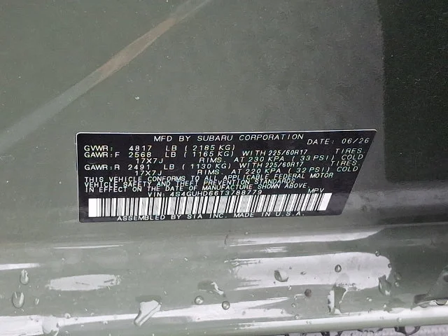 Used 2026 Green Subaru Premium image 27
