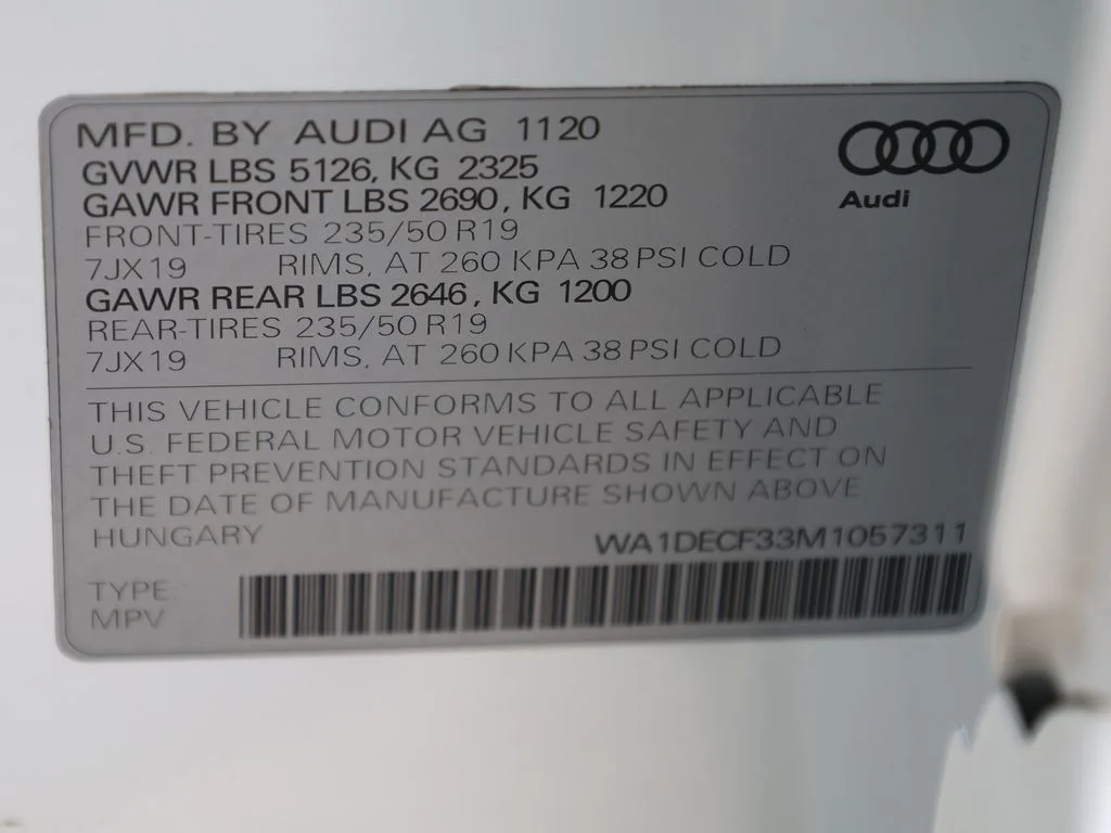 Used 2021 White Audi Premium image 41
