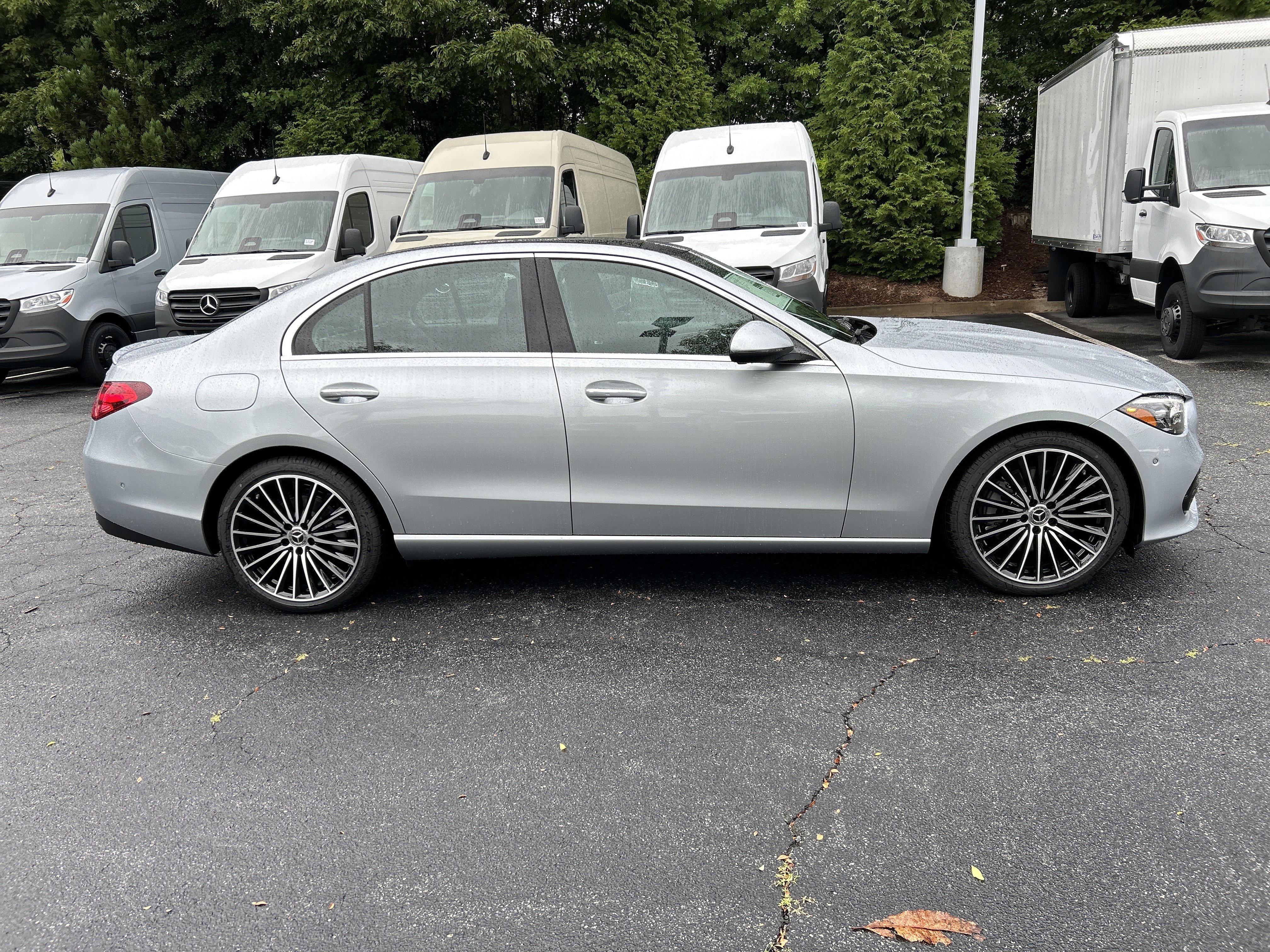 New 2026 Cirrus Silver Metallic Mercedes-Benz C 300 4MATIC® Sedan image 5
