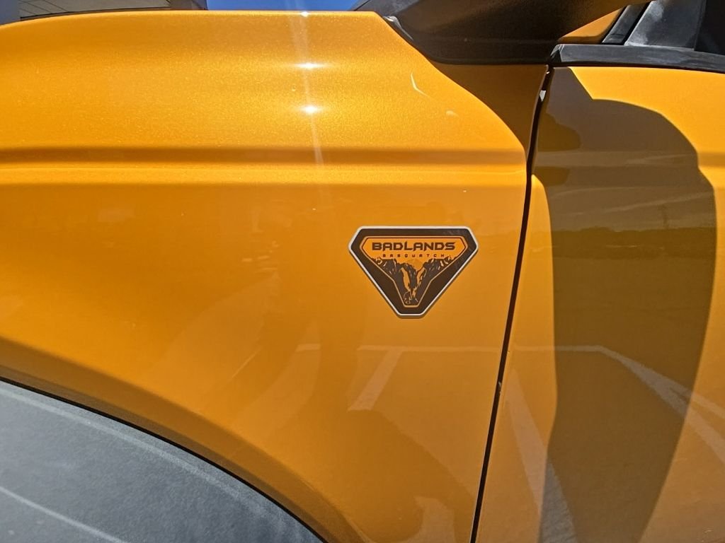 Used 2021 Orange Ford Badlands image 8