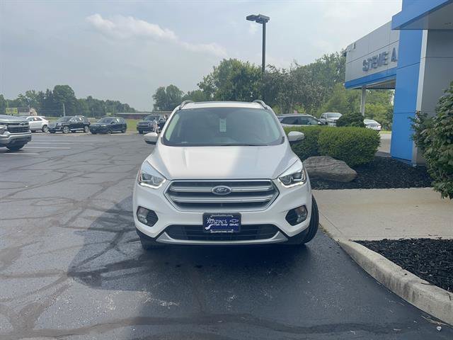 Used 2017 Ford Escape Titanium with VIN 1FMCU0JD3HUE52883 for sale in Bellefontaine, OH