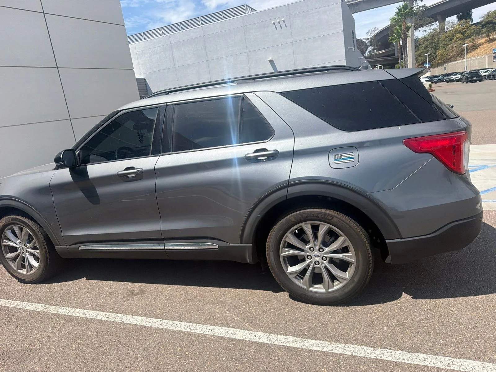 Certified Used 2023 Carbonized Gray Metallic Ford XLT image 10