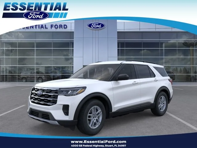 New 2026 Star White Metallic Tri-Coat Ford Active image 1