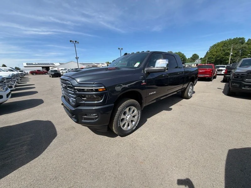 New 2026 Forged Blue Metallic Exterior Paint RAM Laramie image 9