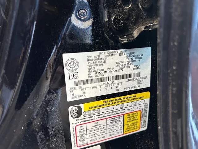 Used 2021 Black Ford Platinum image 15