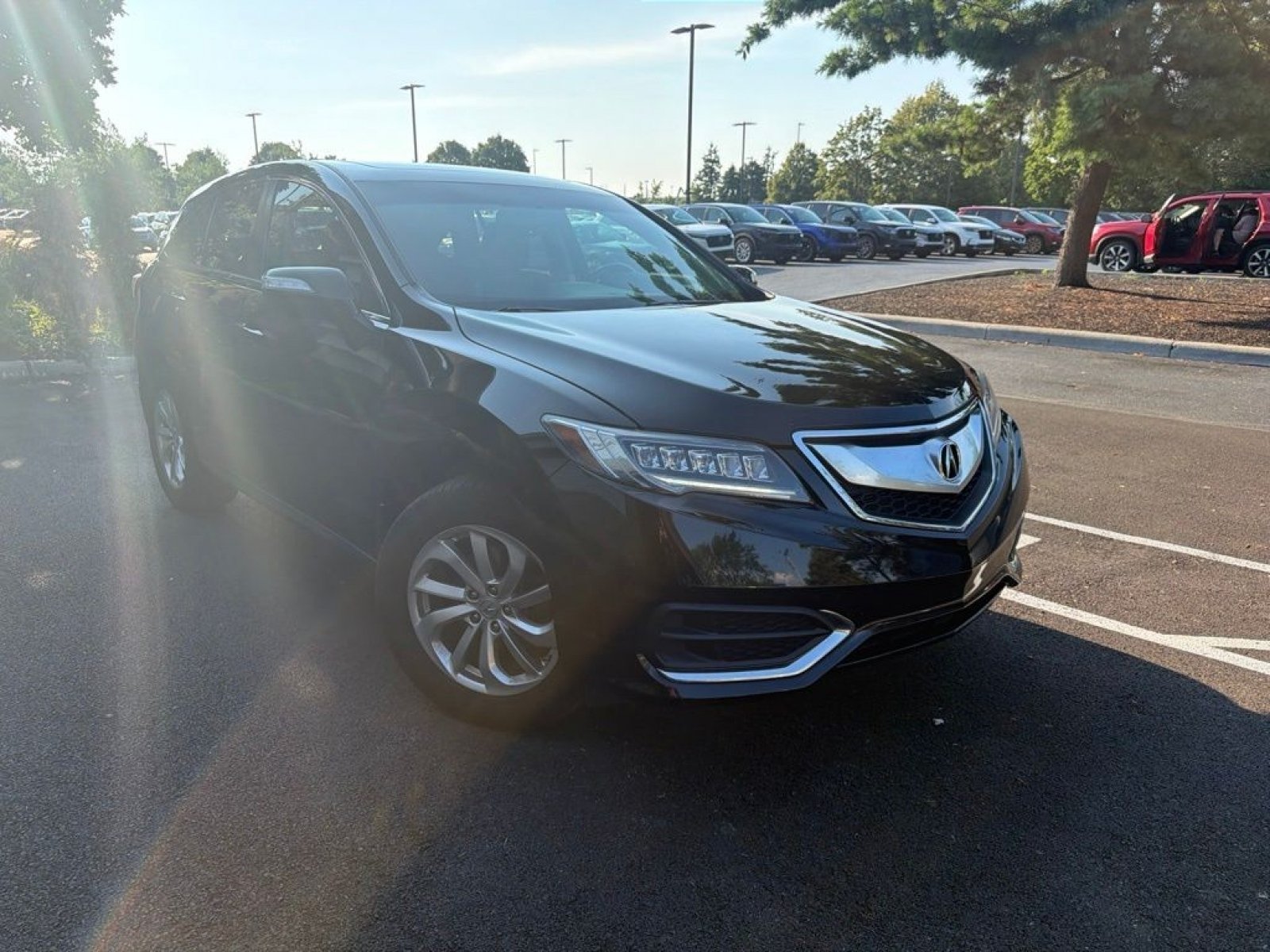 Used 2018 Crystal Black Pearl Acura Base image 7