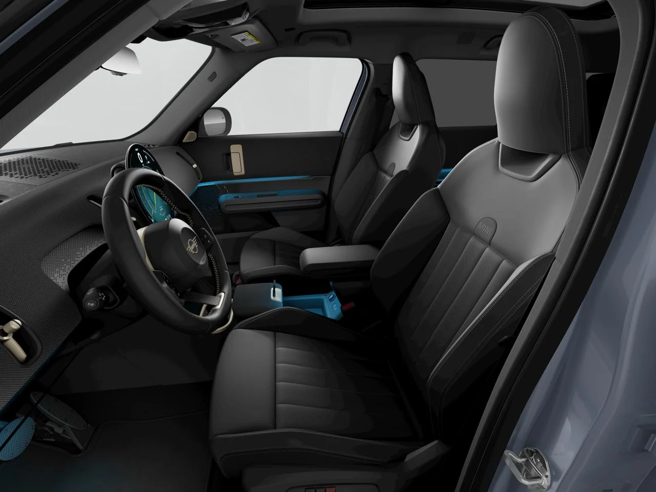 New 2027 Slate Blue Metallic MINI ICONIC image 6