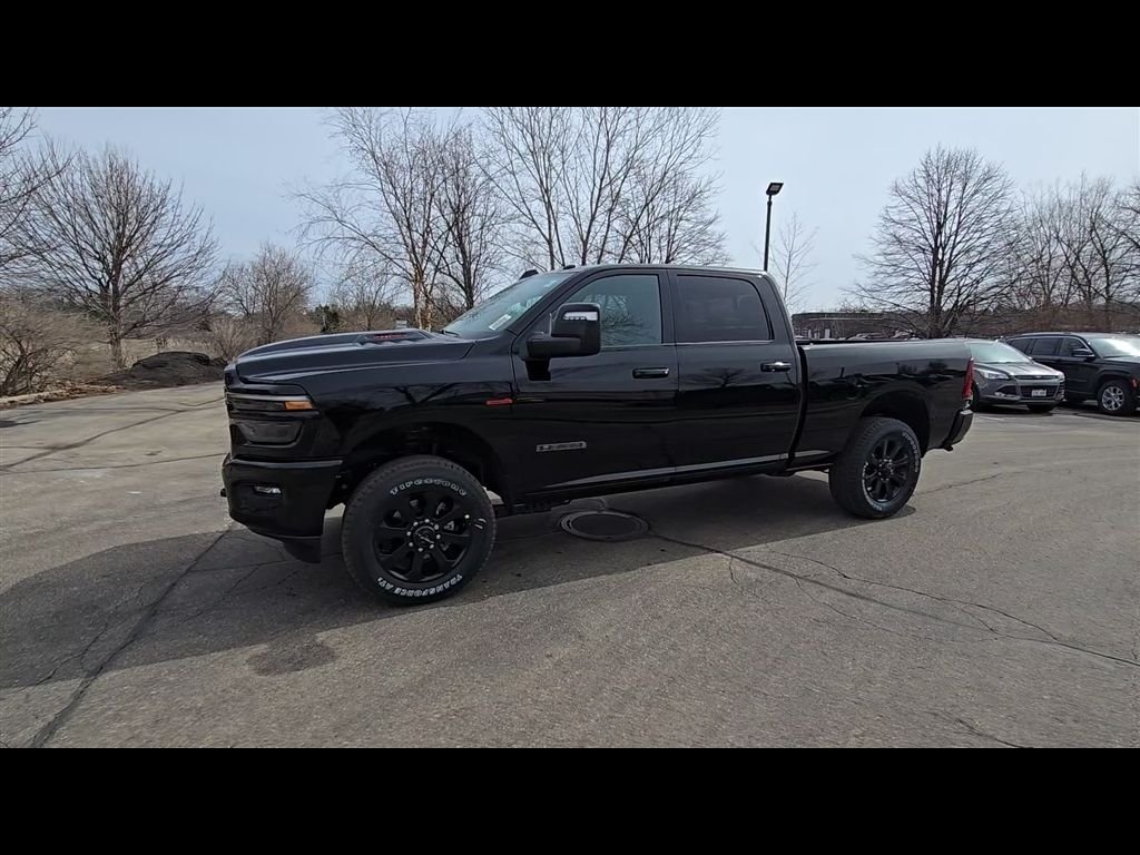 New 2026 Diamond Black Crystal Pearl-Coat Exterior Paint RAM Laramie image 4
