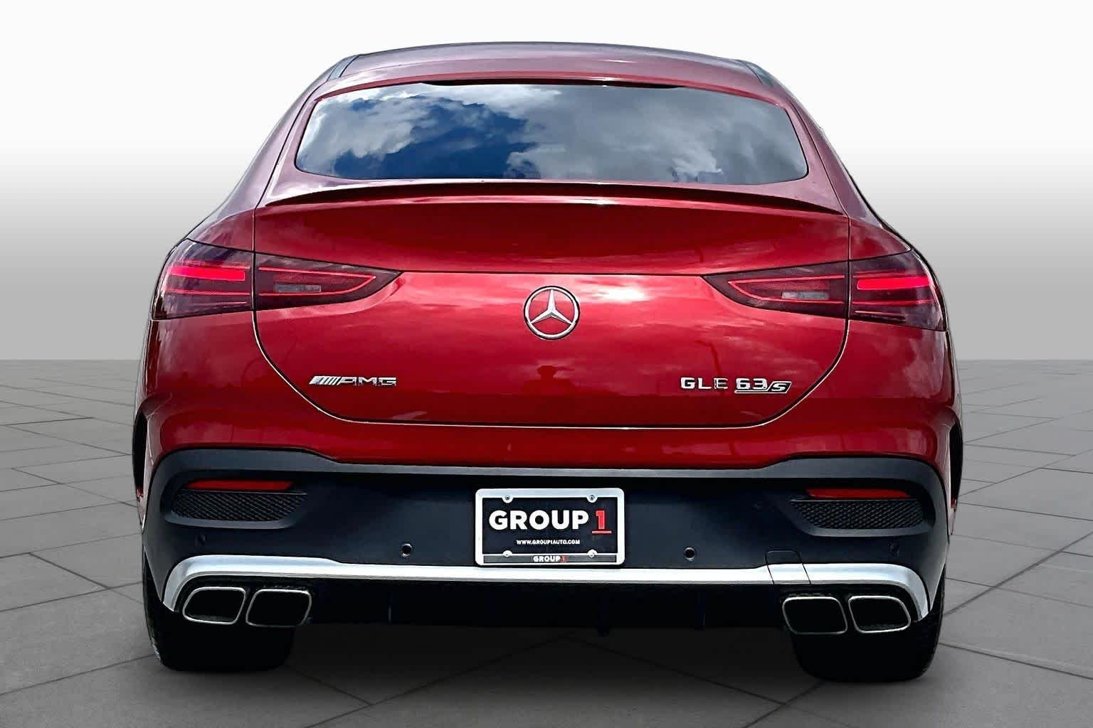Used 2025 MANUFAKTUR Cardinal Red Metallic Mercedes-Benz AMG® GLE 63 S image 5