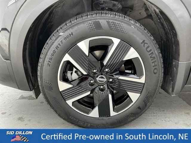 Certified Used 2025 Super Black Nissan SV image 18