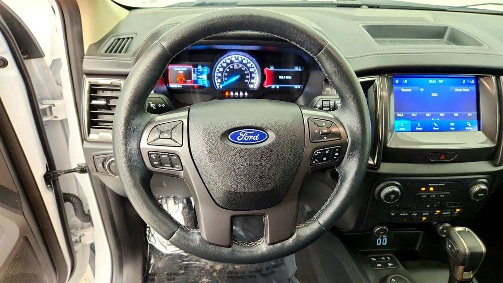 Used 2021 Oxford White Ford LARIAT 4WD SuperCab 6