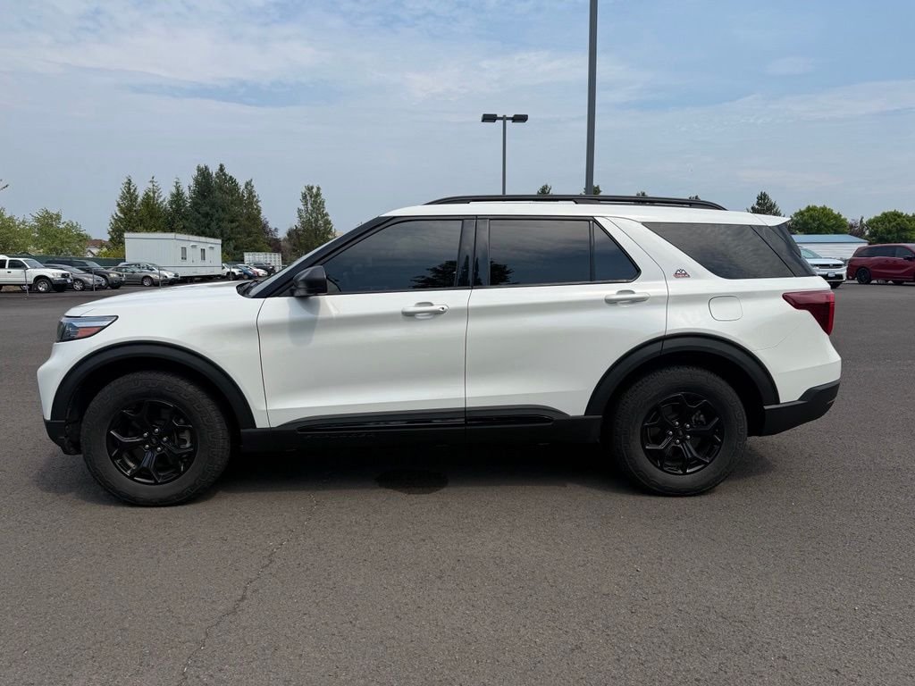 Used 2022 Star White Metallic Tri-Coat Ford Timberline image 4