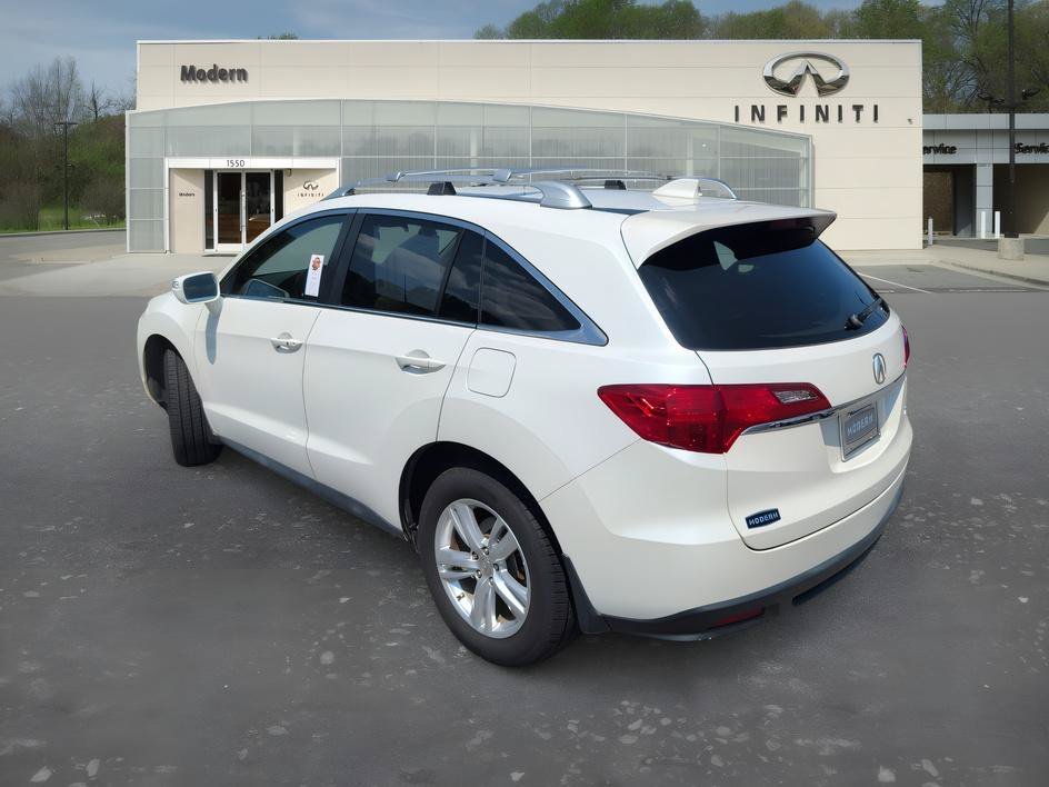 Used 2015 White Acura Tech Pkg image 5