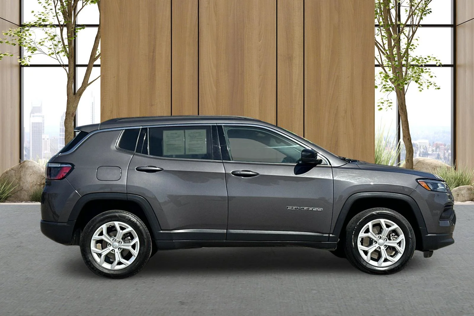 Used 2024 Gray Jeep Latitude image 3