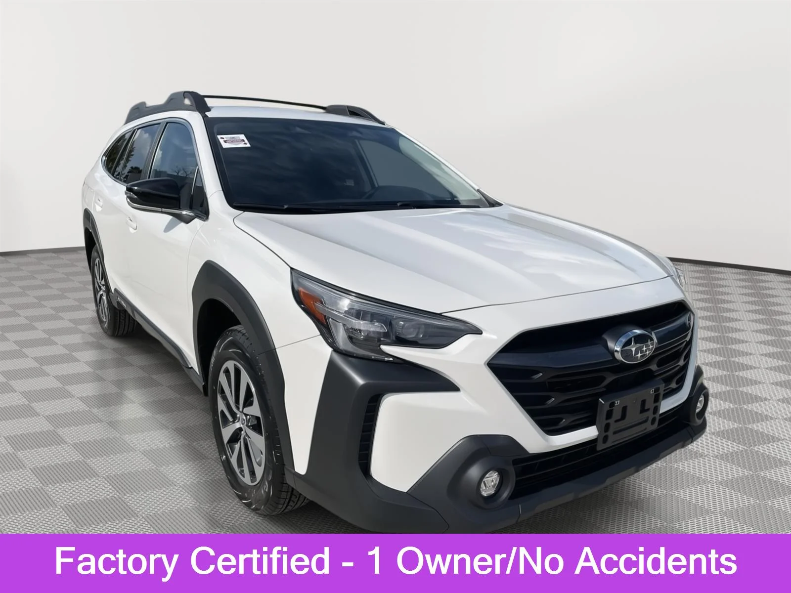 Certified Used 2024 Crystal White Pearl Subaru Premium image 1