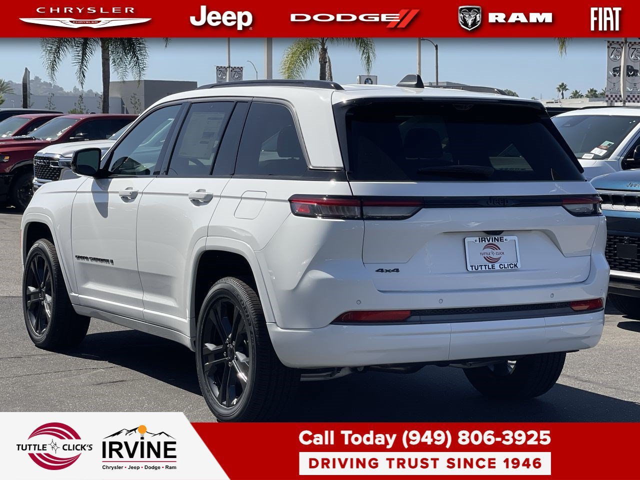 New 2027 Bright White Clear-Coat Paint Jeep Limited Reserve image 10